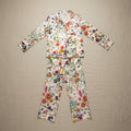 Floral Silk Trouser Pyjama Set