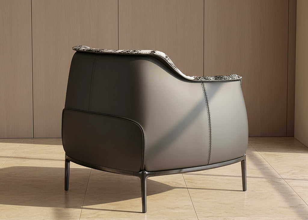 Leather Recliner Designer Chair
