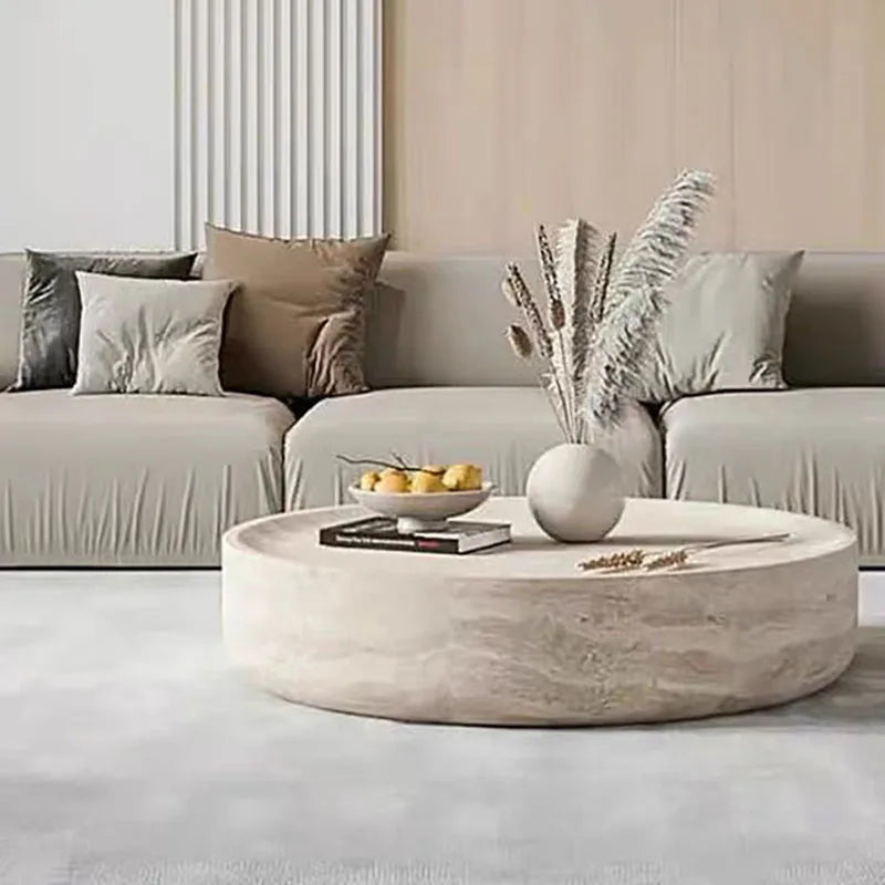Marble Steel Side Table
