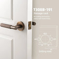 Knurled Brass Door Knob