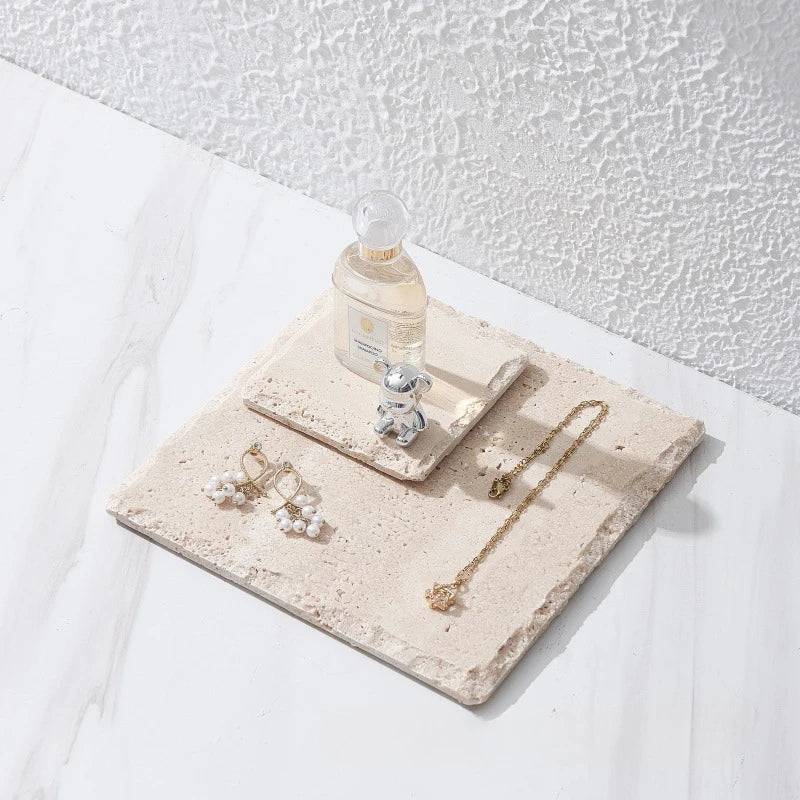 Polished Stone Vanity Tray