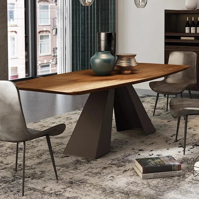 Stone Base Dining Table