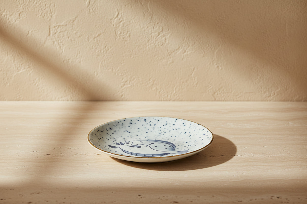 Glazed Porcelain Bowl