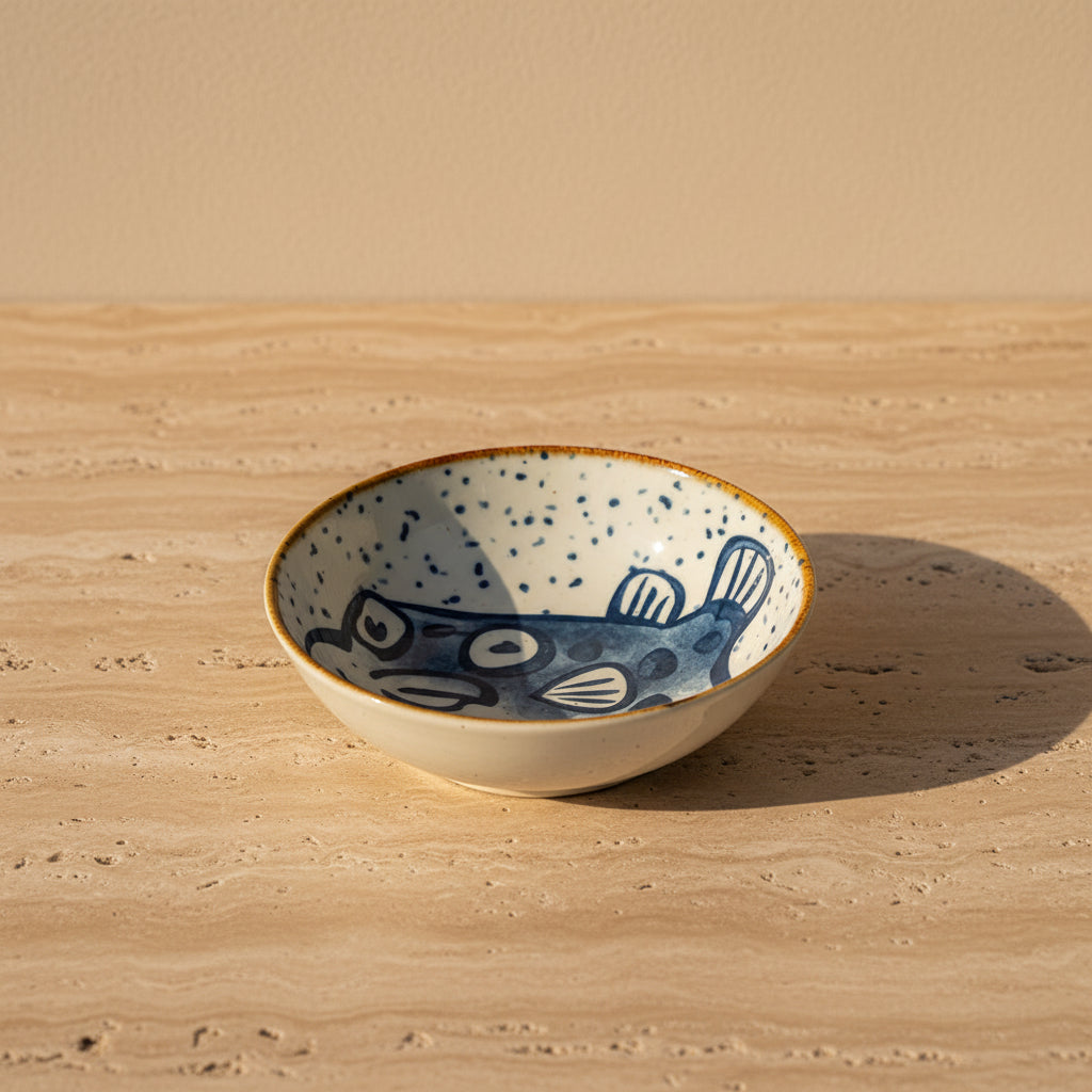Glazed Porcelain Bowl