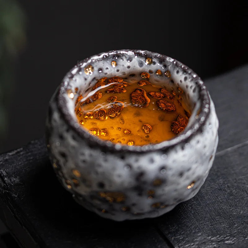 Shino Ceramic Tea Cup