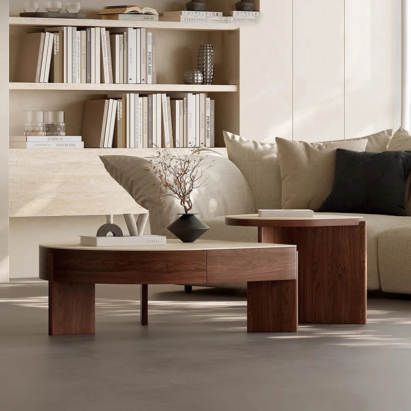 Stone Top Coffee Table