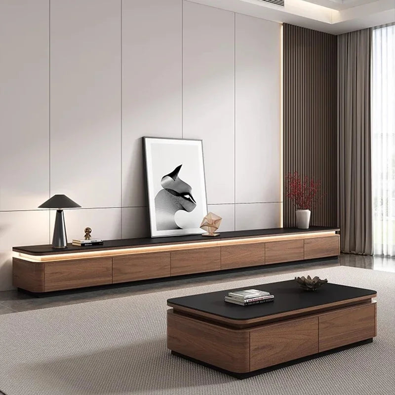Stone Surface Low Console