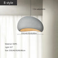 Sculpted Organic Pendant Light
