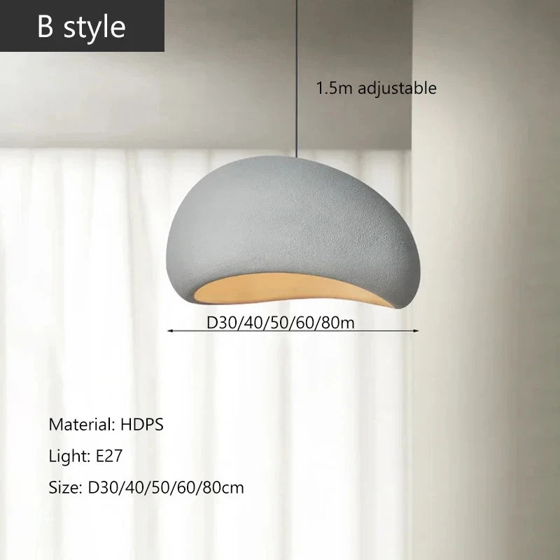 Sculpted Organic Pendant Light