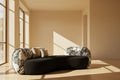 Flannel Corner Sofa