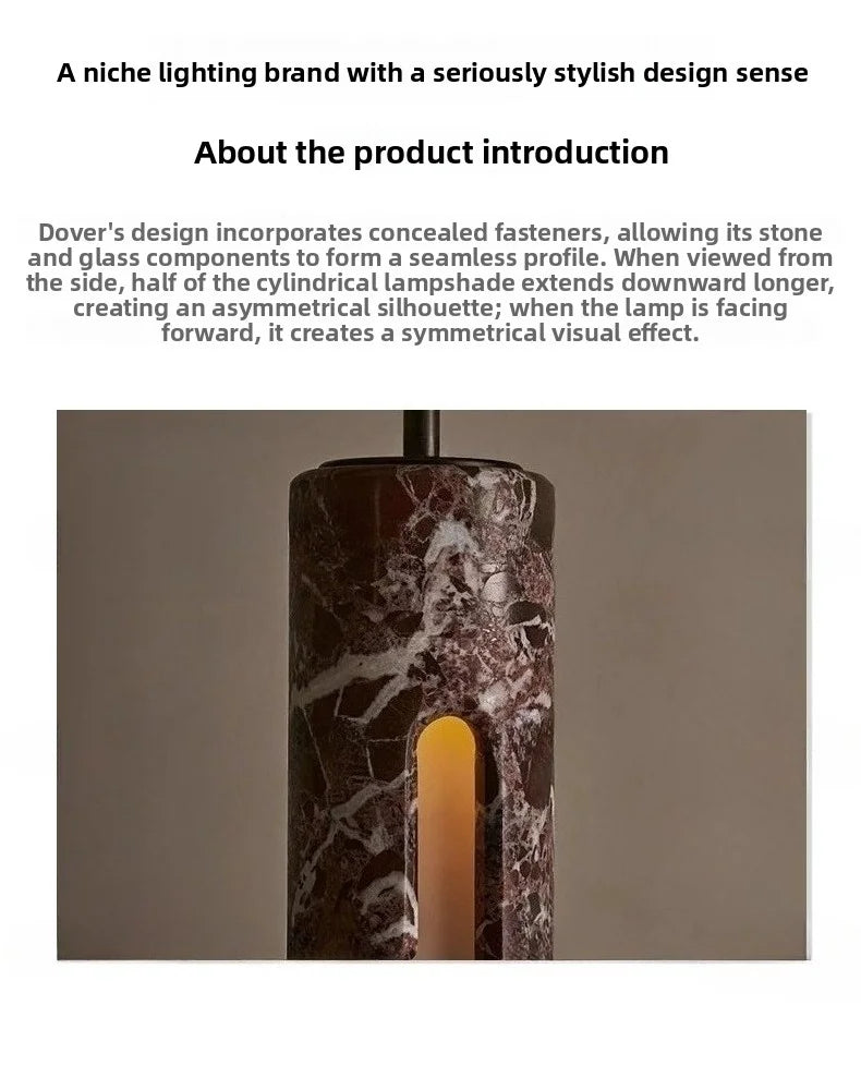 Brass Cylinder Pendant