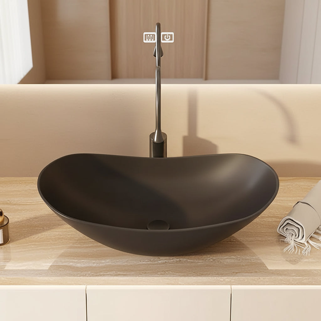 Colored Ceramic Countertop Basin
