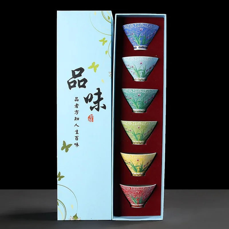 Japanese Blossom Tea Cups
