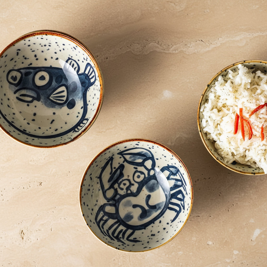 Glazed Porcelain Bowl