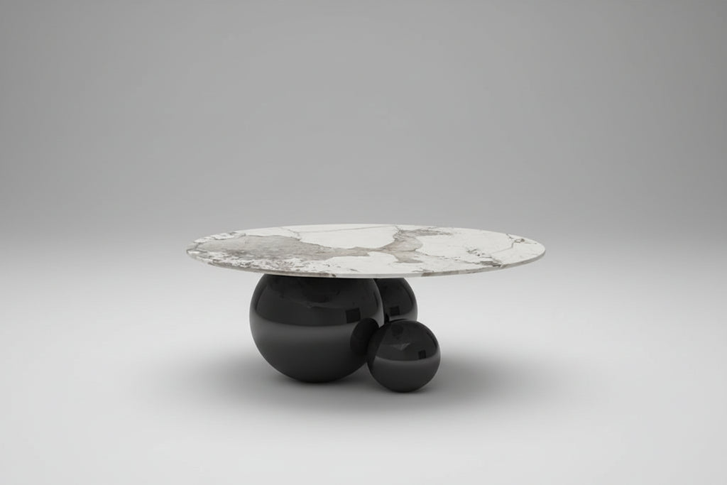 Round Metal Table Set
