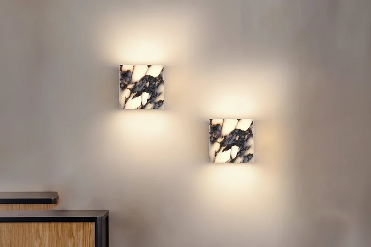 Natural Marble Sconce