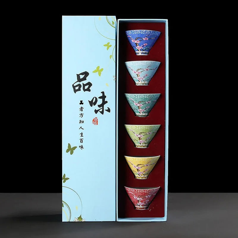Japanese Blossom Tea Cups