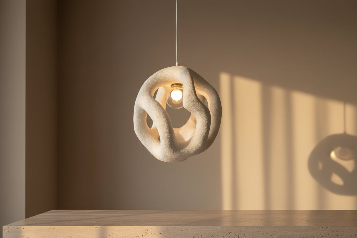 Resin Cord Pendant Light