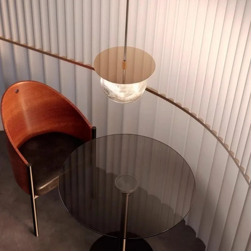 Spherical Brass Pendant