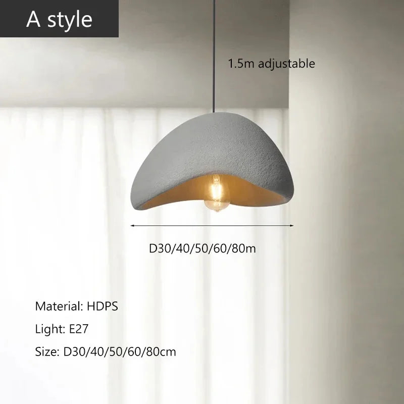Sculpted Organic Pendant Light