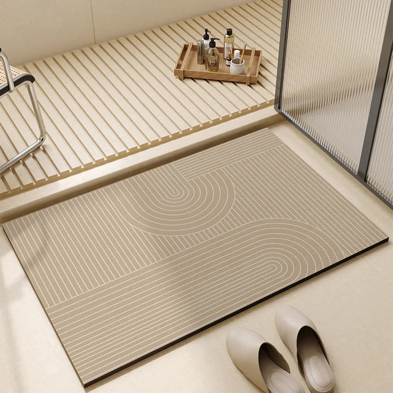 Absorbent Suede Bath Mat