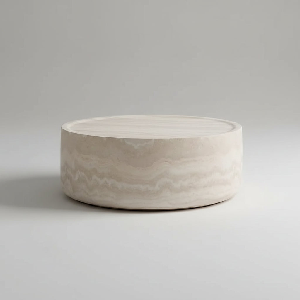 Round Drum Centre Table