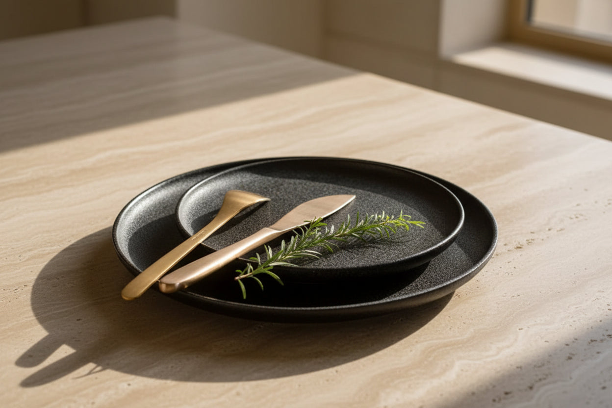 Noir Dinner Plates