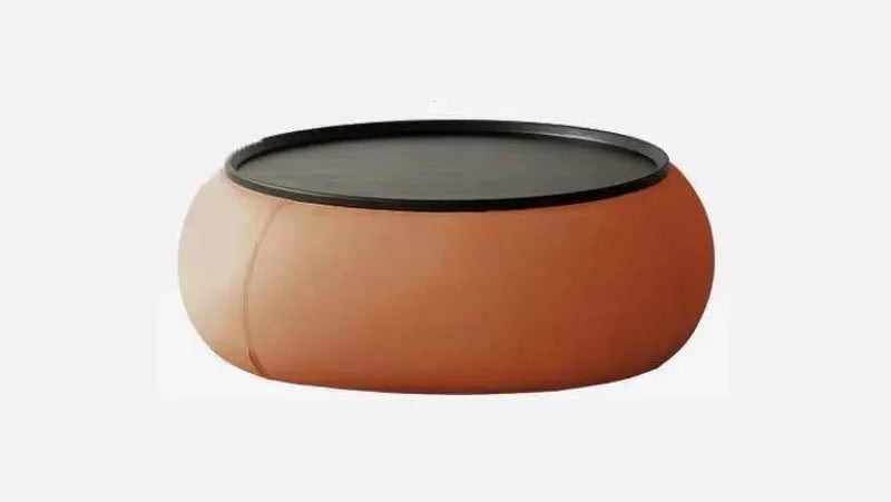 Sculptural Wood Coffee Table