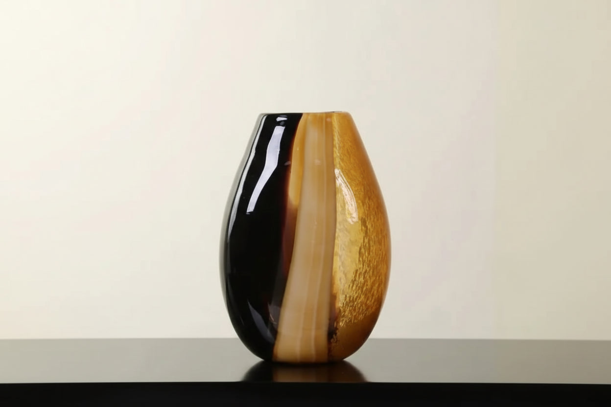 Colored Glass Bud Vase