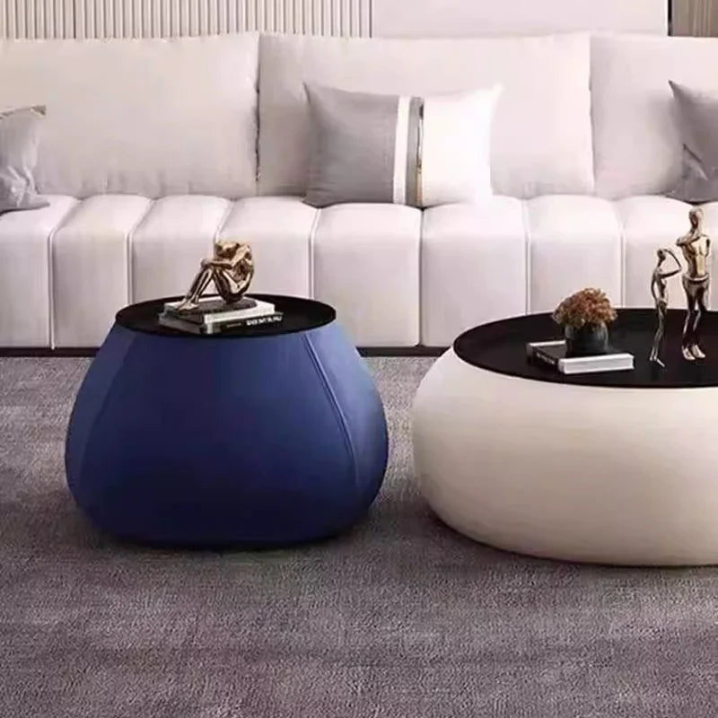 Sculptural Wood Coffee Table