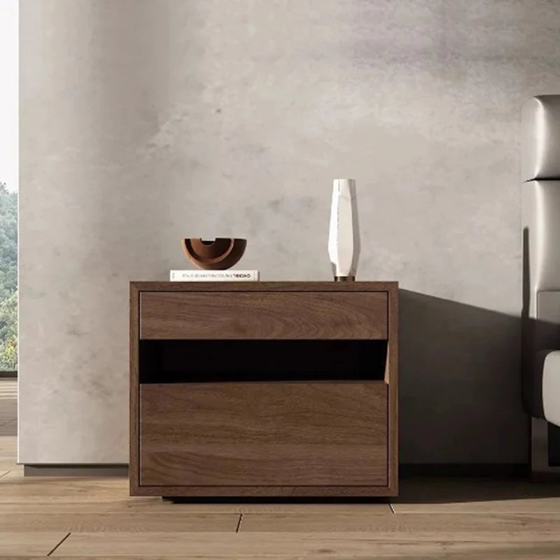 Two-Drawer Bedside Table