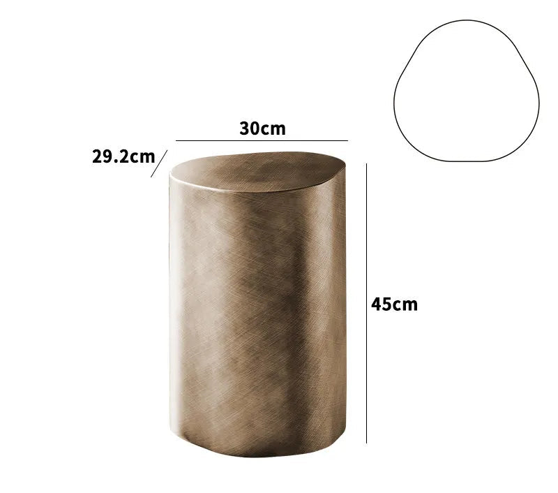 Steel Accent Side Table