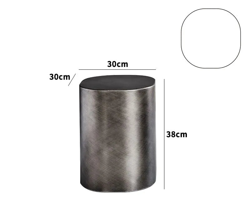 Steel Accent Side Table