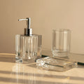 Glass Dispenser & Tray Set