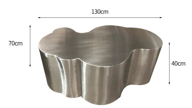 Organizer Industrial Coffee Table Metal Designer Aesthetic Unique Space Saving Side Table Clear Modern Meubles Salon Furniture