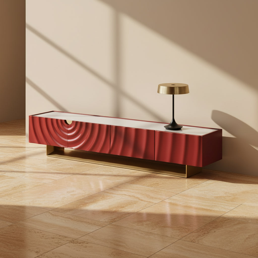 Wood TV Media Cabinet