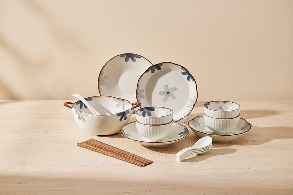 Ceramic Dining Set for Six