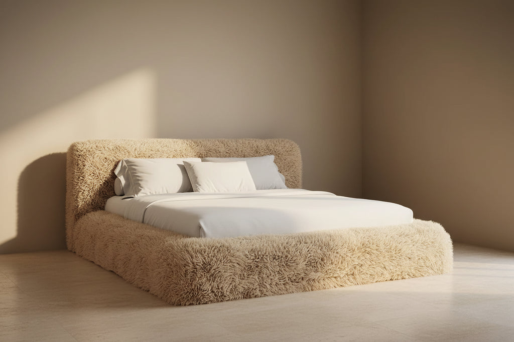 Faux Fur Sofa Bed Frame