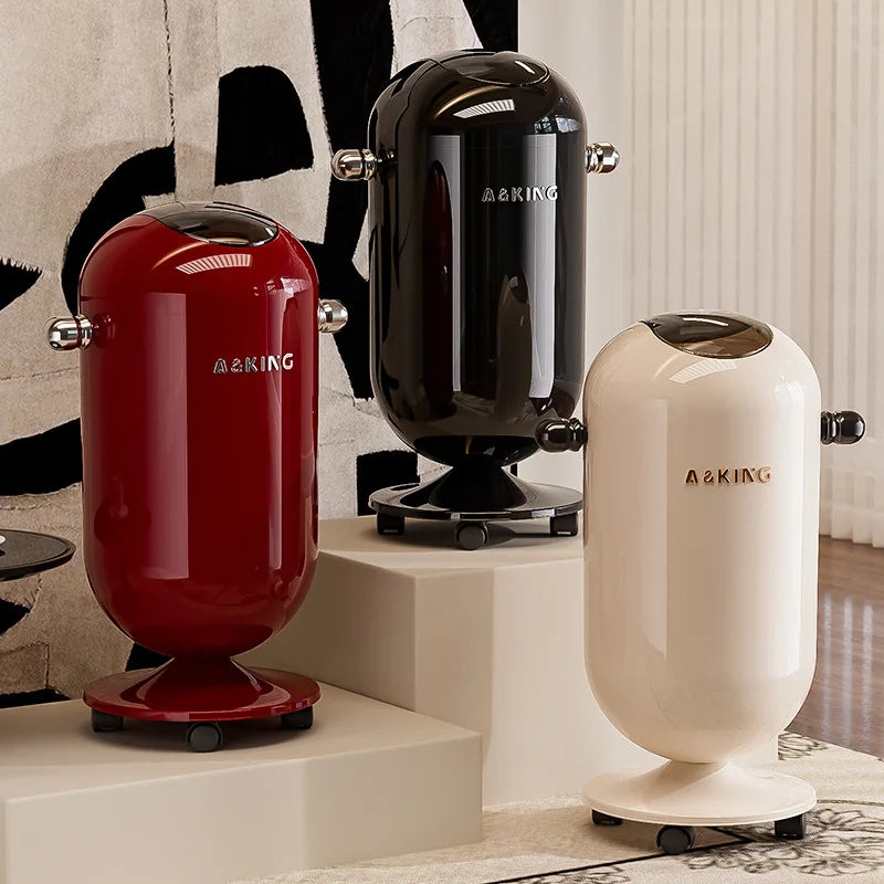 Swing-Lid Waste Bin