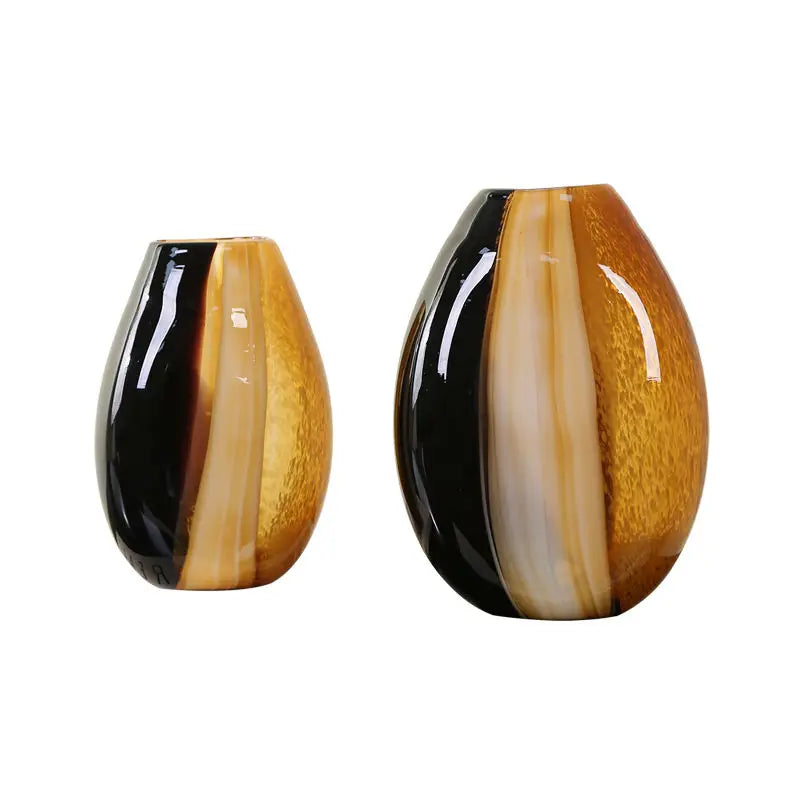 Colored Glass Bud Vase