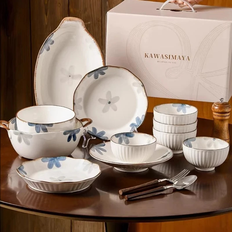 Ceramic Dining Set for Six