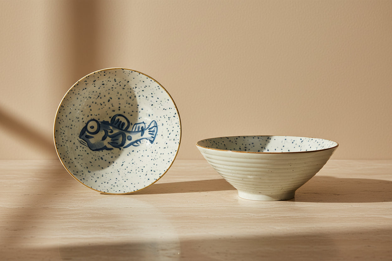 Glazed Porcelain Bowl