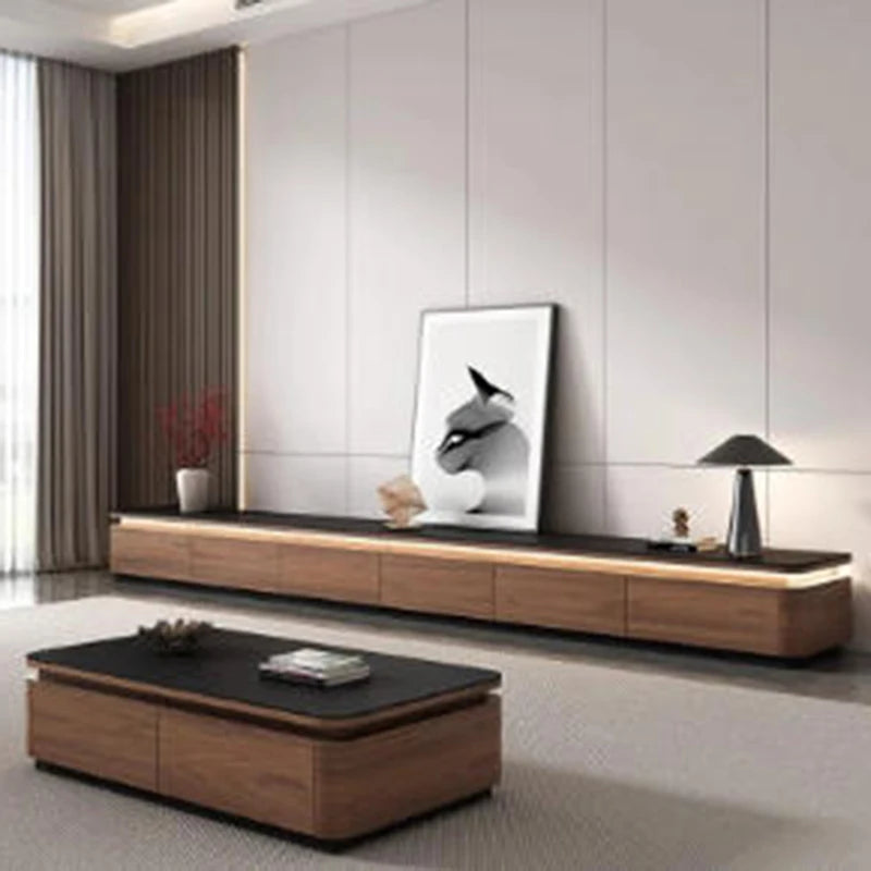 Stone Surface Low Console