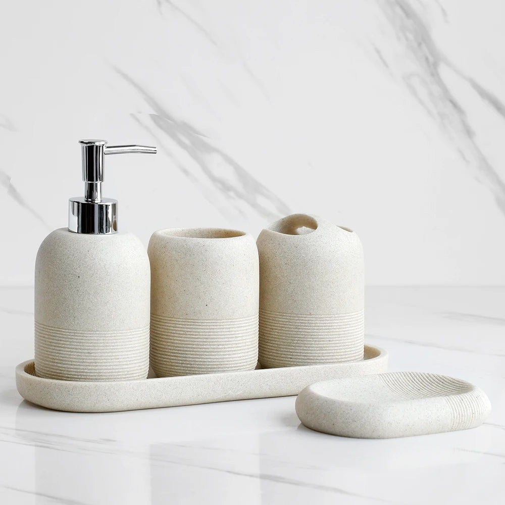 Five-Piece Vanity Set