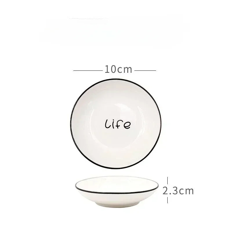 Porcelain Condiment Dish