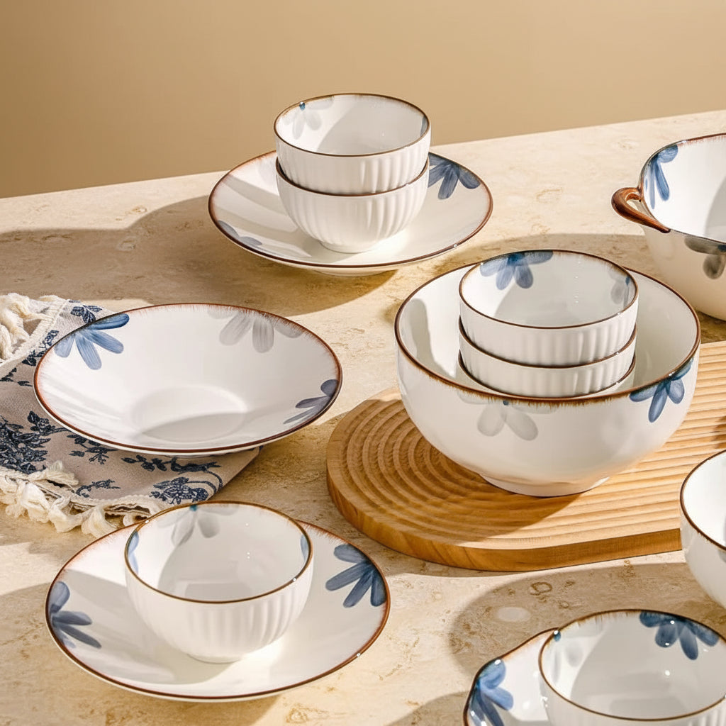 Ceramic Dining Set for Six