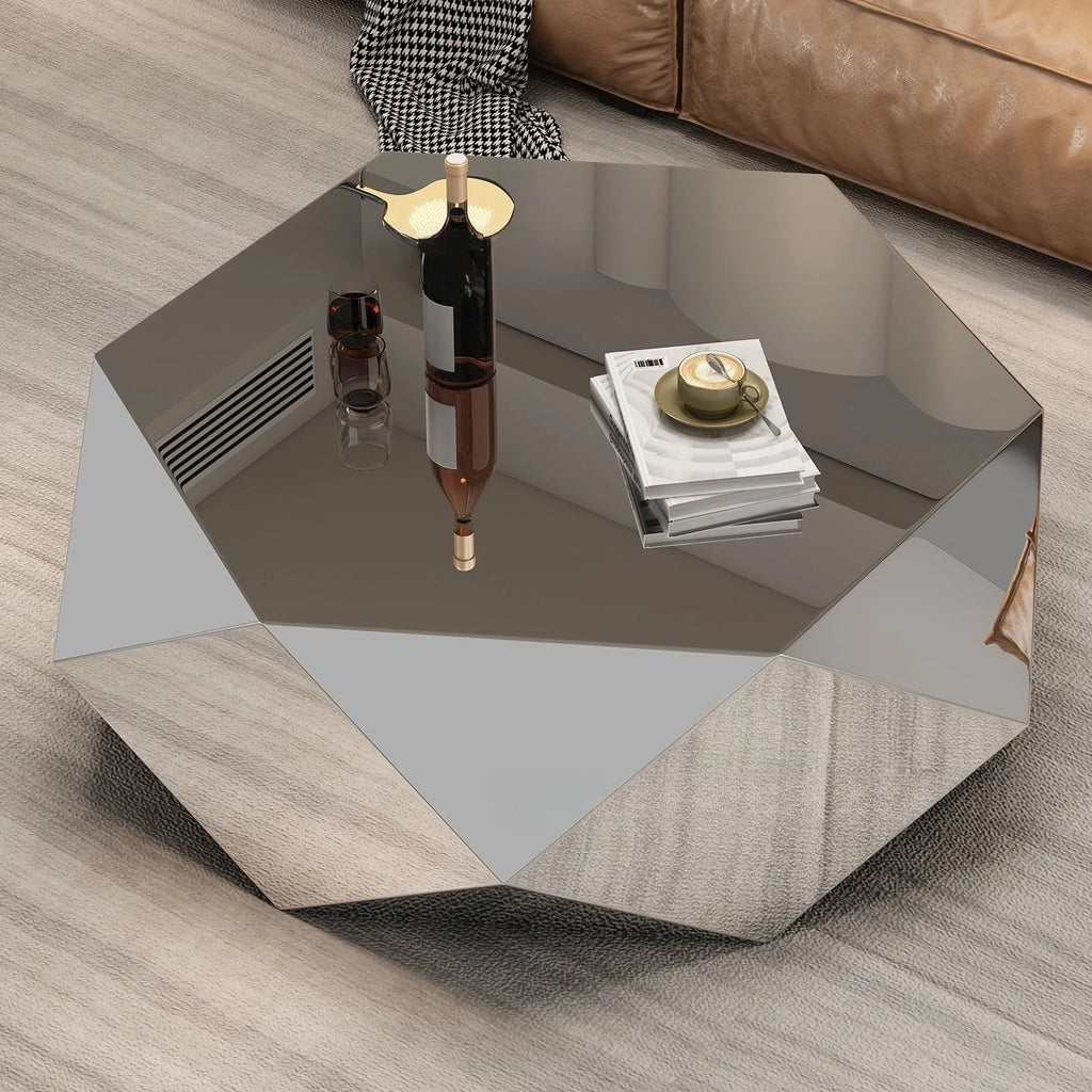 Stainless Steel Statement Table