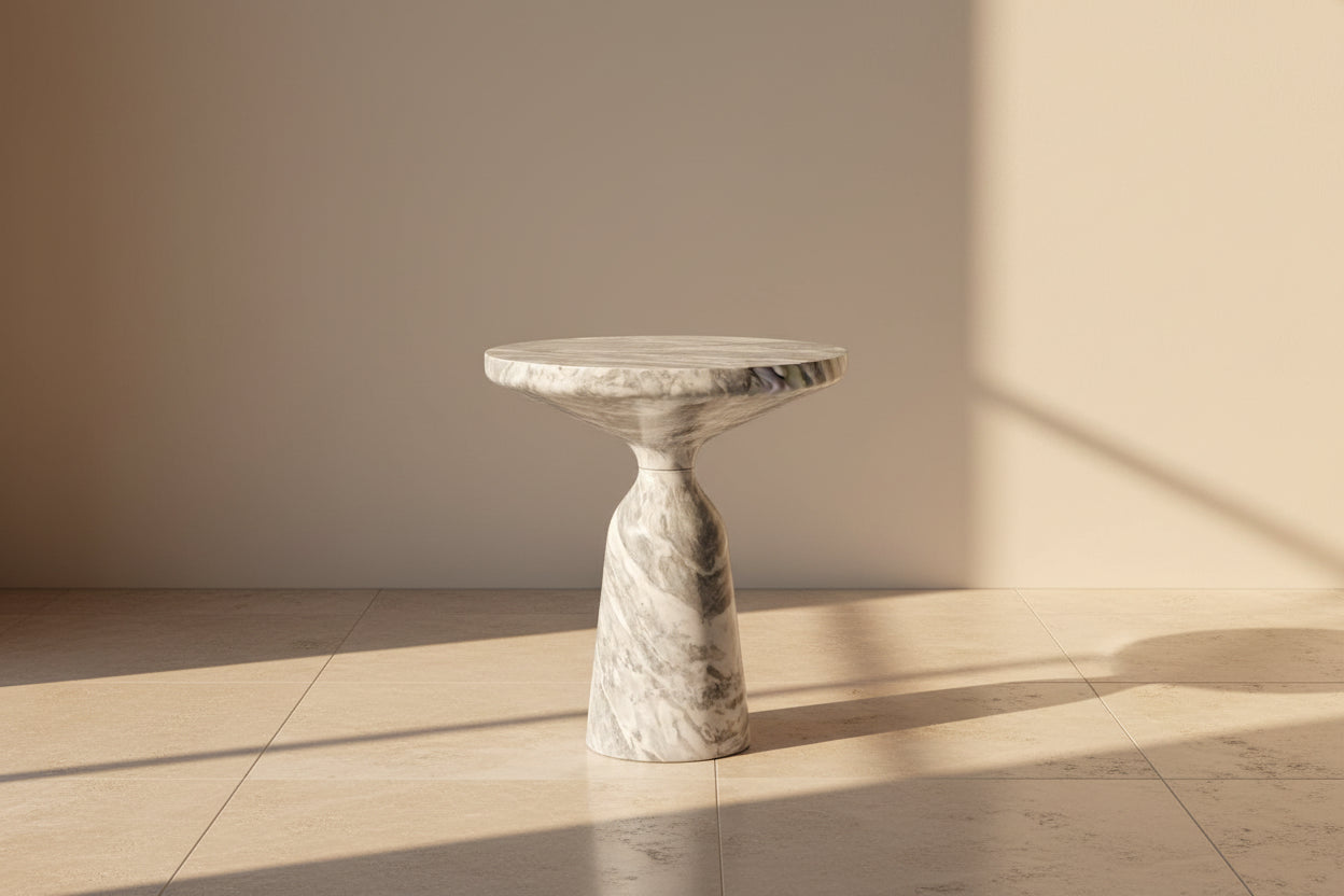Sculptural Round Table