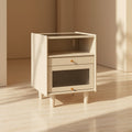 Open Shelf Bedside Table