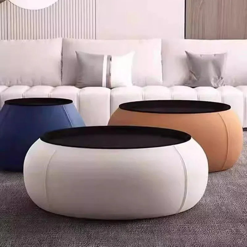 Sculptural Wood Coffee Table